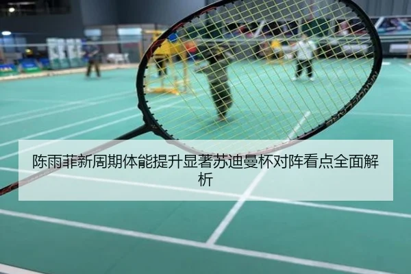 陈雨菲新周期体能提升显著苏迪曼杯对阵看点全面解析